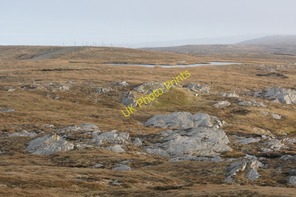 Photo 6"x4" Rocky outcrops beside Longa Water on Valla Field Westing\/HP5705 c2011