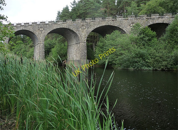 Photo 6"x4" Kielder Viaduct near Kielder (1) Butteryhaugh c2010
