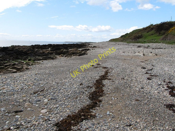 Photo 6"x4" The beach south of Danes Bridge Point Ballymartin c2011