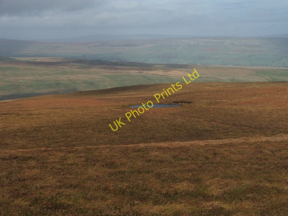 Photo 6"x4" Un-named Pond on Bishopdale Edge. Newbiggin\/SD9985 c2006
