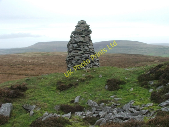 Photo 6"x4" Cairn on Wassett Fell. Newbiggin\/SD9985 c2006