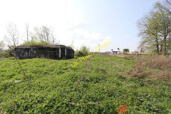 Photo 6"x4" Pillbox and Bridge Aldermaston Wharf c2011