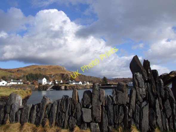 Photo 6"x4" Ellenabeich slate quarry Easdale\/NM7417 c2011