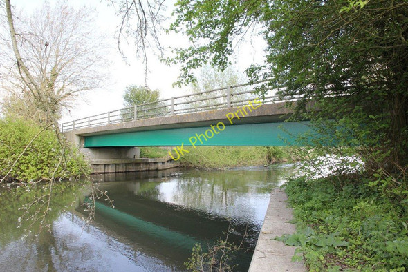 Photo 6"x4" Padworth Bridge Aldermaston Wharf c2011