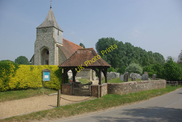Photo 6"x4" Itchenor Church West Itchenor c2011
