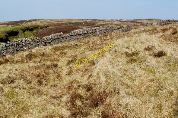 Photo 6"x4" Dry-stone wall Bellsmyre c2011