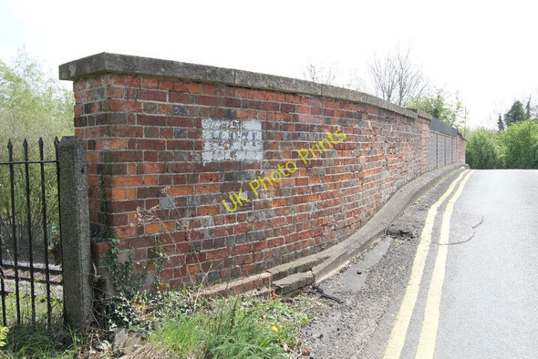 Photo 6"x4" Parapet of the bridge Aldermaston Wharf c2011