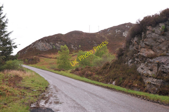 Photo 6"x4" Road from Arnisdale to Glenelg Eilanreach c2011