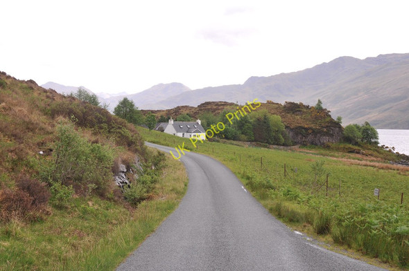 Photo 6"x4" Road to Arnisdale at Rarsaidh Arnisdale c2011