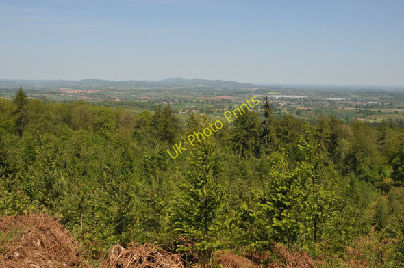 Photo 6"x4" Malvern Hills viewed from May Hill Dursley Cross c2011