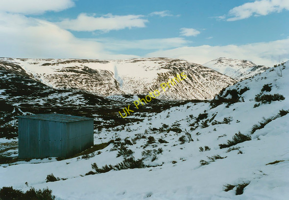 Photo 6"x4" Bynack Stables and Strath Nethy Allt Fionna Choire c1994