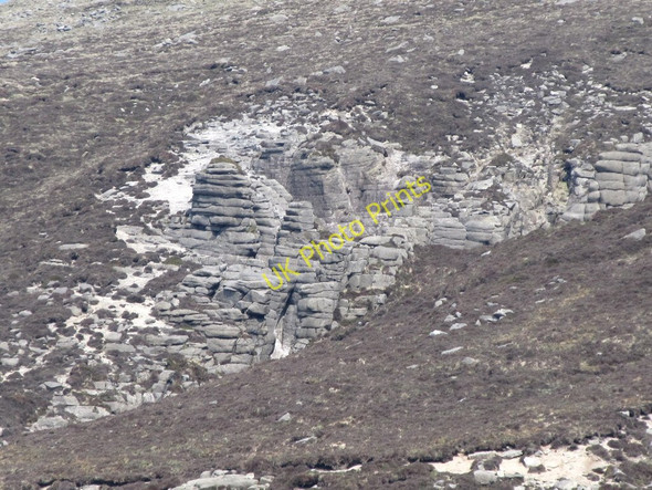 Photo 6"x4" The Castles from the Brandy Pad Newcastle\/J3732 c2011