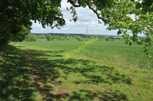 Photo 6"x4" Arable land at Bevington Waste Morton Spirt c2011