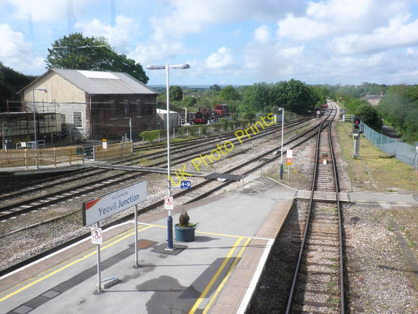Photo 6"x4" Yeovil Junction railway station, west end Yeovil c2011