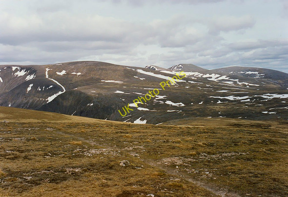 Photo 6"x4" Path crossing Carn B\u00c3\u00a0n M\u00c3\u00b2r Carn B\u00e0n M\u00f2r c1994