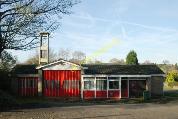 Photo 6"x4" Crich fire station Crich c2006