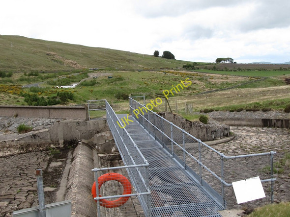 Photo 6"x4" Footbridge across the overflow channel of the Fofanny Reservoir Kilcoo c2011