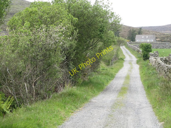 Photo 6"x4" Farm access road off Head Road Attical c2011