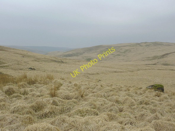 Photo 6"x4" Moorland and Cwm Doethie Fach, Ceredigion Ochr Fawr c2011