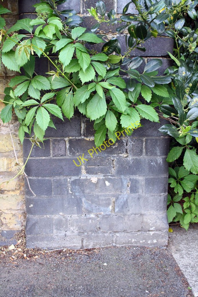Photo 6"x4" Benchmark on wall pier of Blomfield Road near canal footbridge Paddington\/TQ2681 c2011