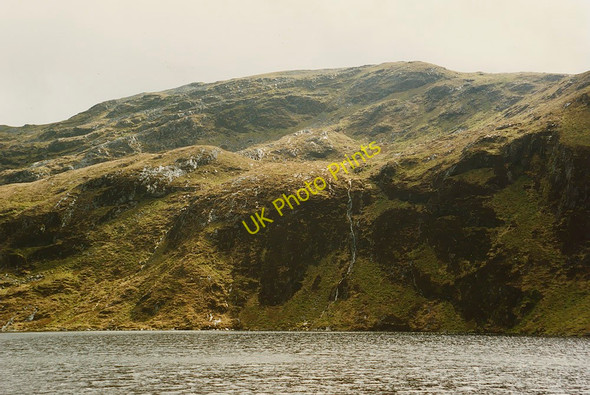 Photo 6"x4" The northern side of Pumlumon Fawr Llyn Llygad Rheidol c1993