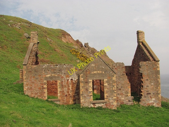 Photo 6"x4" Ruined salmon fishing station Ross\/NT9660 c2011