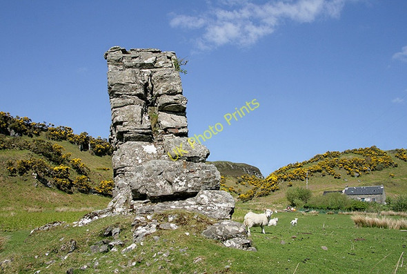 Photo 6"x4" A rock formation on Kerrera Port Dubh c2011