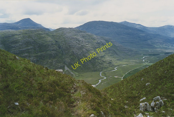 Photo 6"x4" The Liathach path Toll a' Meitheach c1993