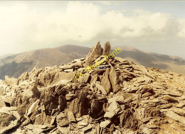 Photo 6"x4" Castle Of The Winds on Glyder Fach Glyder F\u00e2ch c1987