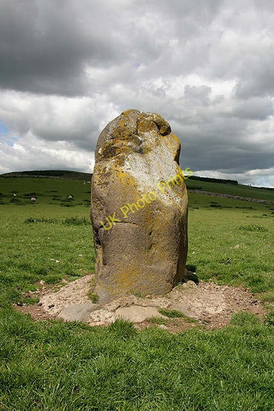 Photo 6"x4" The Battle Stone at Old Yeavering Kirknewton\/NT9130 c2011