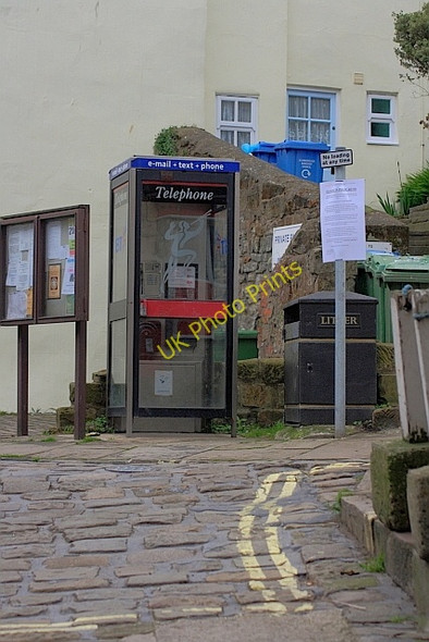 Photo 6"x4" Telephone Box, Staithes Staithes c2011