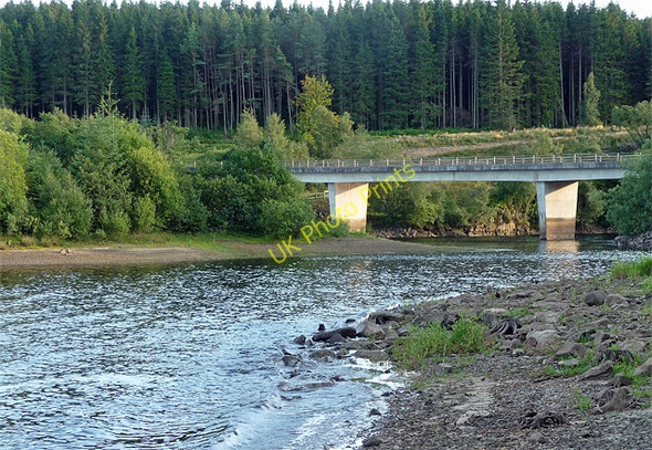Photo 6"x4" Bridge, Kielder Forest Butteryhaugh c2010