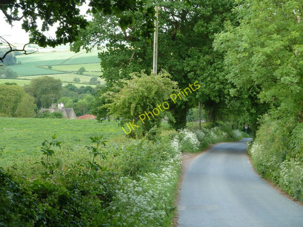 Photo 6"x4" Looking down Hodmire Lane Ault Hucknall c2011