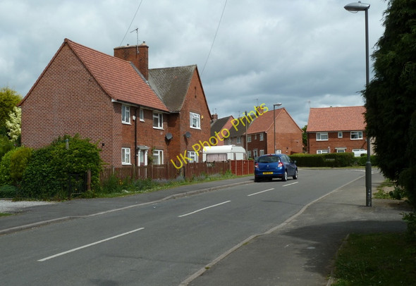 Photo 6"x4" Residential street in Holmewood Highfields\/SK4265 c2011