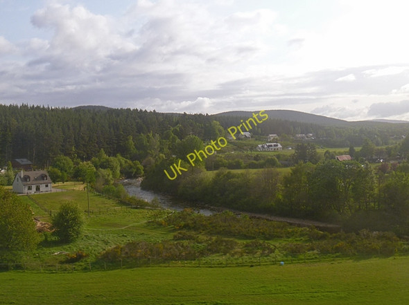 Photo 6"x4" River Dulnain at Ellan Ellan c2011
