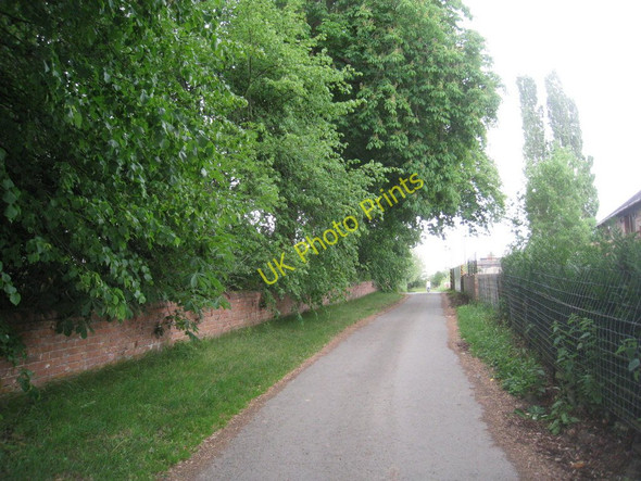 Photo 6"x4" The lane from Odda's chapel to Deerhurst Priory Chaceley Stock c2011