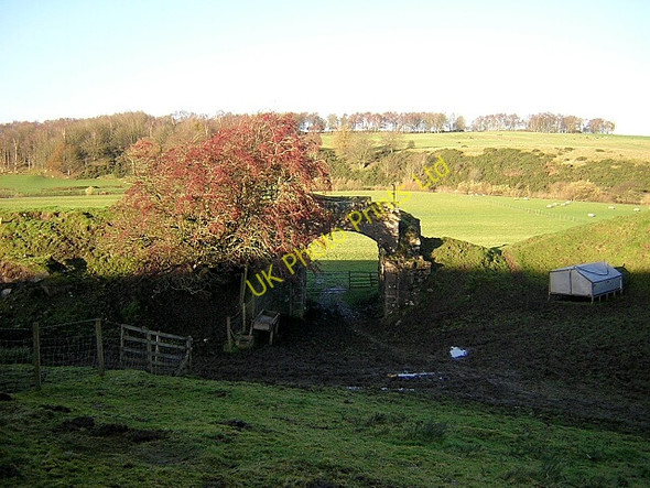 Photo 6"x4" Arch on Dismantled Railway Line Sandilands\/NS8938 c2006