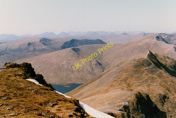 Photo 6"x4" The ridge out to Beinn Fhionnlaidh Carn Eighe c1992