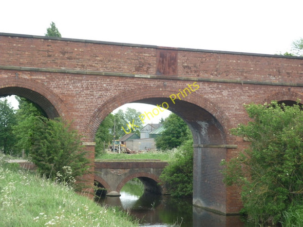 Photo 6"x4" Two bridges over Folly Drain Woodhouse\/SE7808 c2011