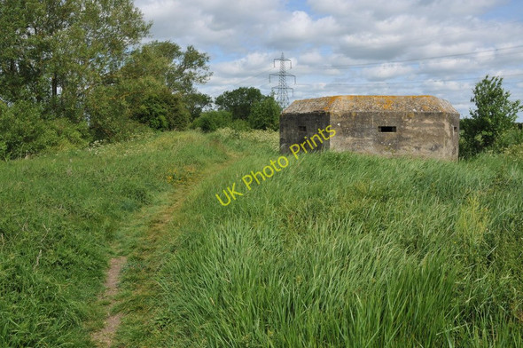 Photo 6"x4" Pillbox near Grafton Lock Radcot c2011