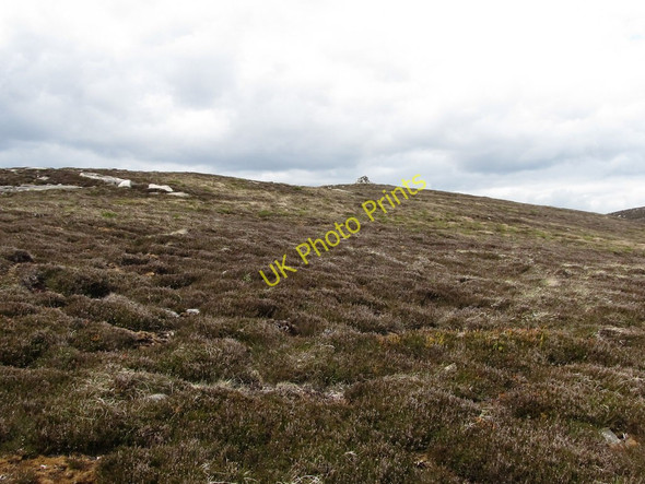 Photo 6"x4" View towards the summit from the eastern, coast-facing, side of Spences Mountain Annalong c2011
