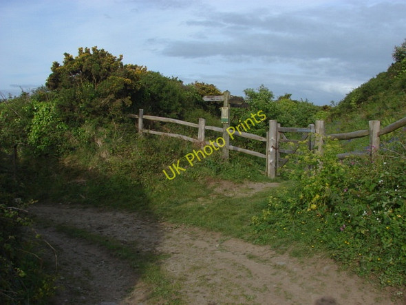 Photo 6"x4" Path to Dodman Point Penare c2011