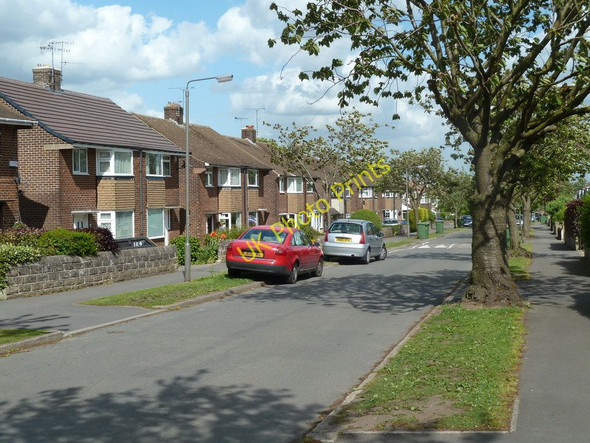 Photo 6"x4" Barnes Avenue, Dronfield Woodhouse Dronfield c2011