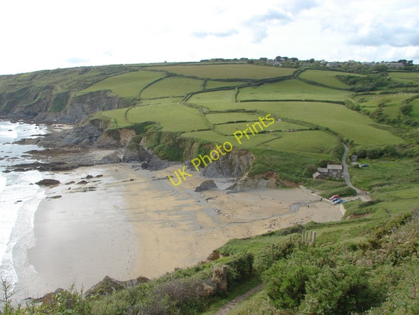Photo 6"x4" Hemmick Beach Penare c2011