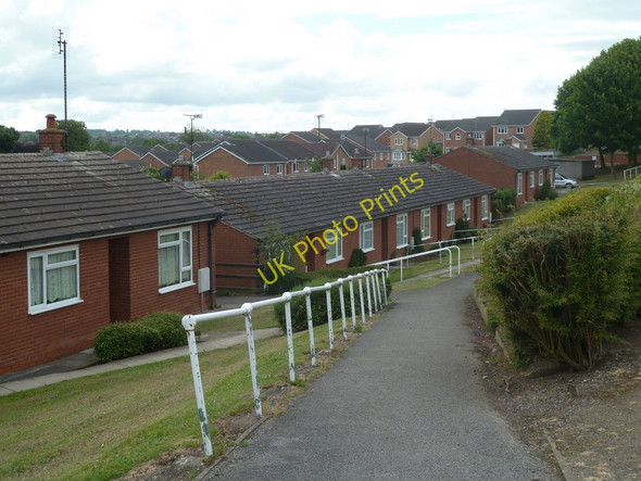 Photo 6"x4" Residential scene, Tupton Clay Cross c2011