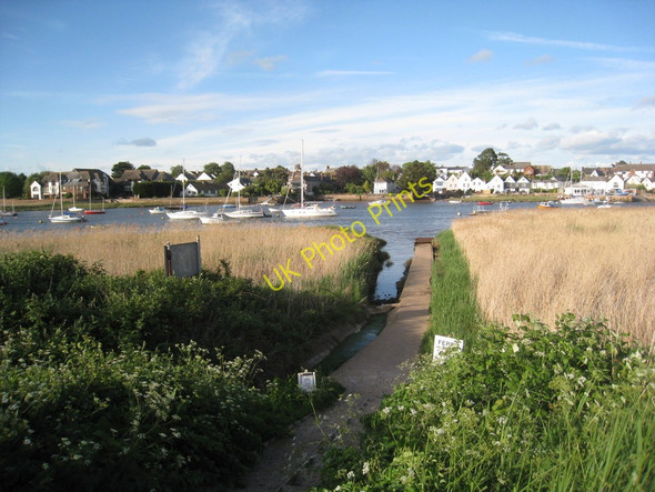Photo 6"x4" Boardwalk to the Topsham Ferry Topsham c2011