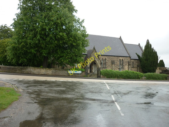 Photo 6"x4" Christ Church on the A615 at Wessington Wessington c2011