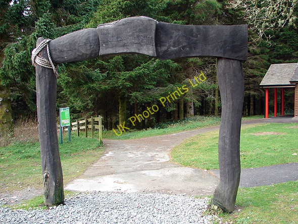 Photo 6"x4" The uppermost section of the Severn Way Tynyrwtra\/SN8885 c2006