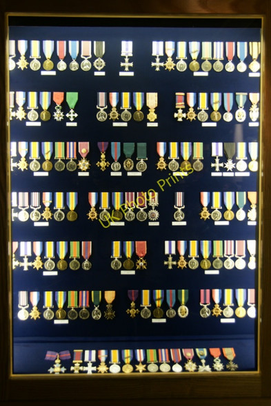 Photo 6"x4" Medals in the Black Watch Museum, Edinburgh Castle Edinburgh c2011