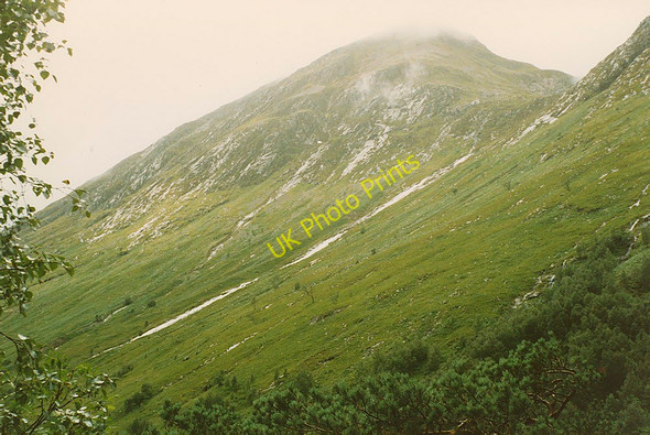 Photo 6"x4" The Glen Nevis waterslide Allt Coire E\u00f2ghainn\/NN1669 c1987